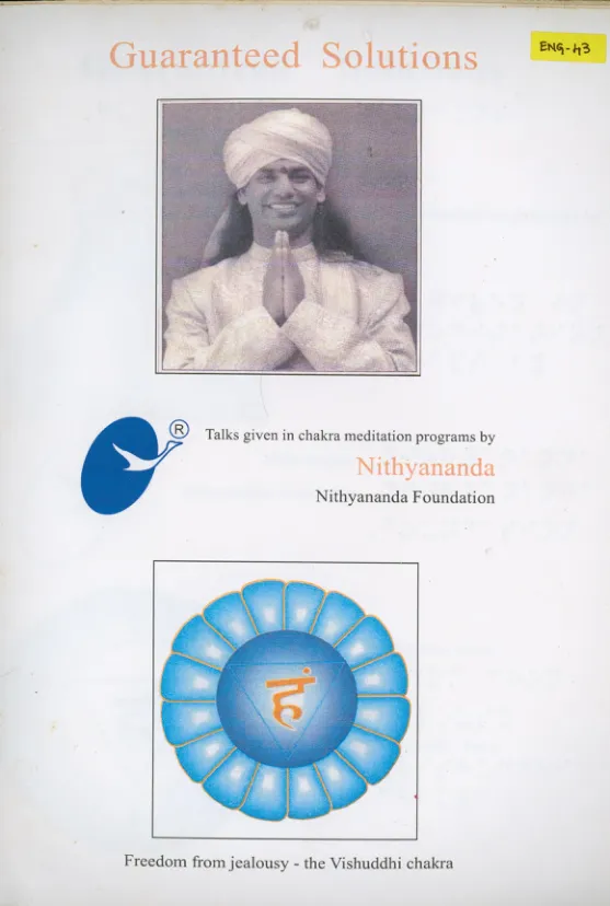 Freedom from Jealousy - Vishuddhi Chakra - Braille